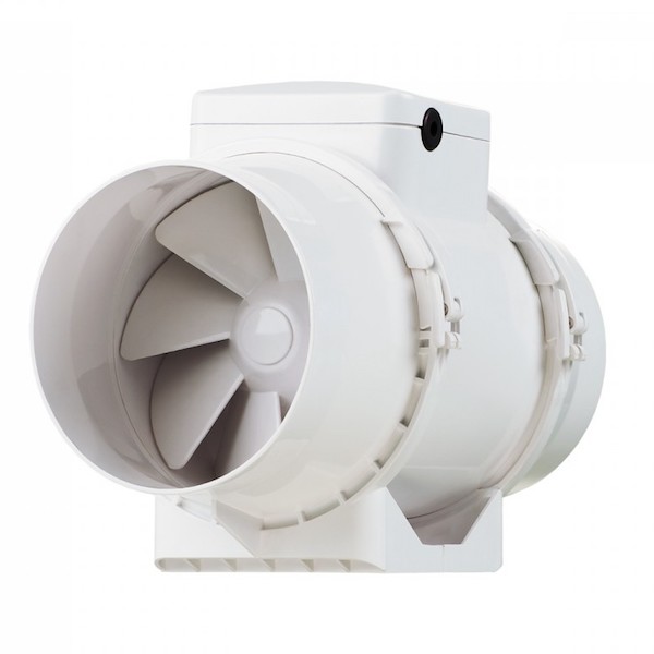 Potrubn ventiltor VENTS TT 100, pr. 96 mm, 145/187 m3/h