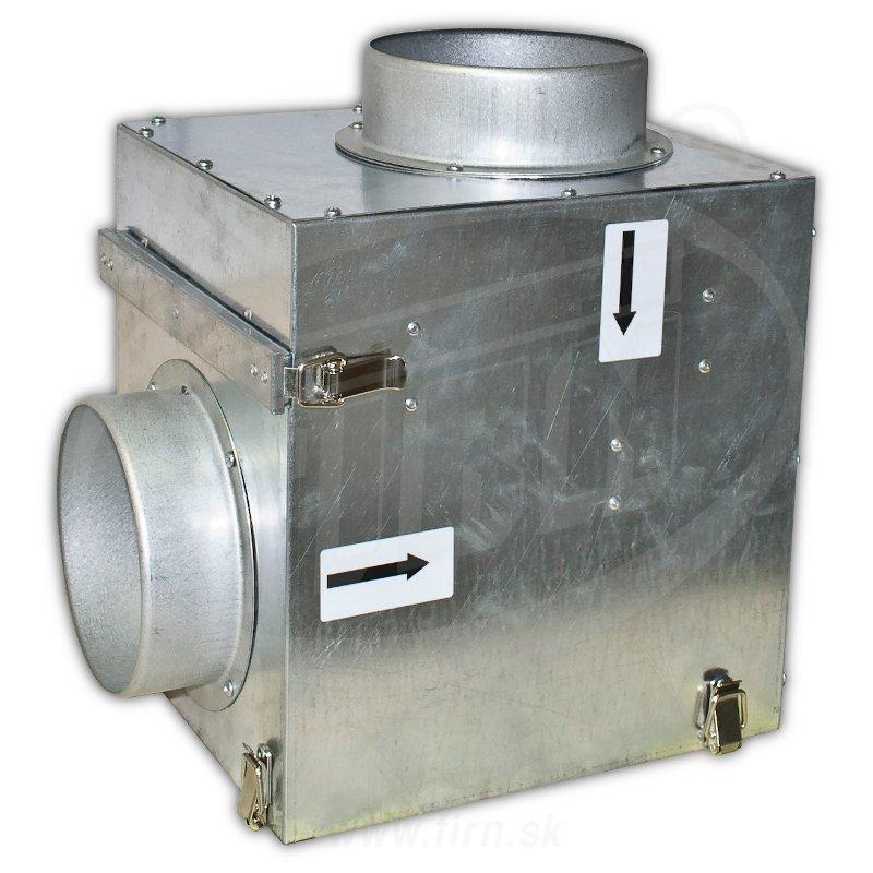 Filter s klapkou pre krbov ventiltor KAM 125, KFK 125 