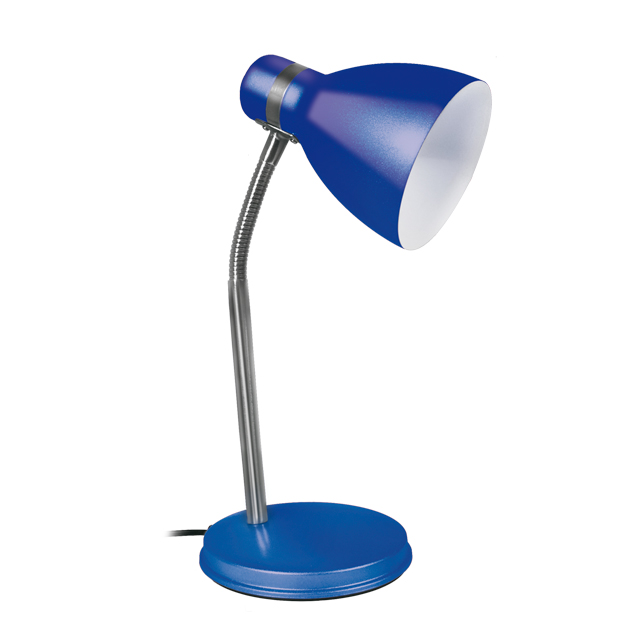 Kancelrska stoln lampa ZARA HR-40-BL modr 