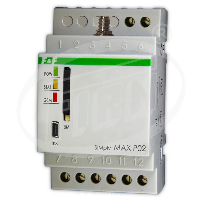 Diakovo ovldan rel GSM SIMply MAX P02 